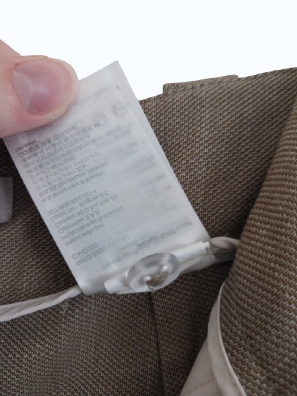 H&M Tailored High-Waist Women's Shorts Excellent Condition Tan Dressy Classy - Picture 5 of 8